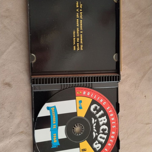 The Rolling Stones Rock and Roll Circus CD like new, 19 tracks
