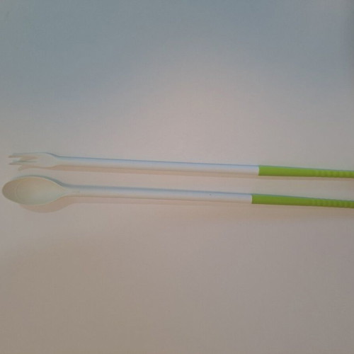 Chopsticks silicone used, metal and silicone, Seria Japan