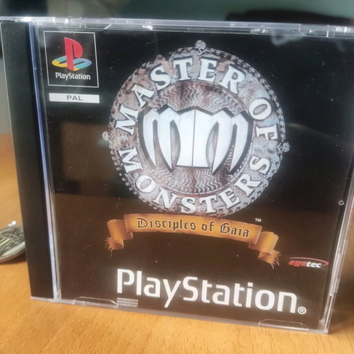 Master of Monsters PS1 game like new