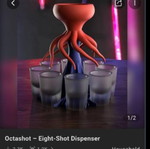 Octashot 8 σφηνακια καινούργιο gadget για πάρτι