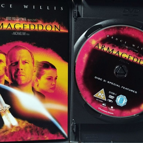 Armageddon DVD like new with subtitles without Greek