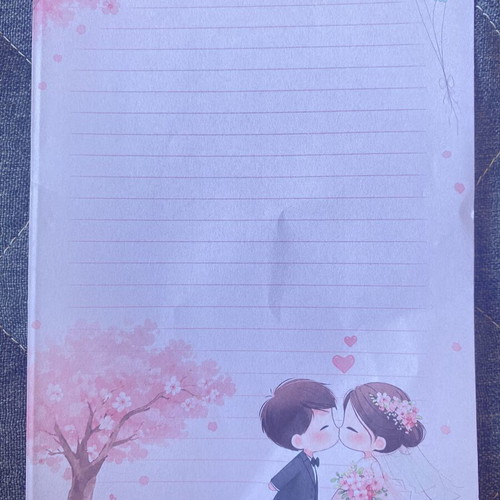Correspondence with beautiful designs like new