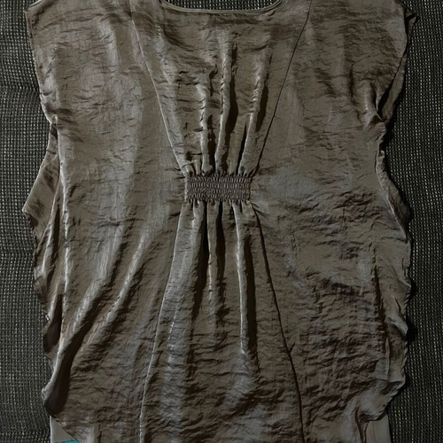Rosa Thea dress like new, elegant brown/beige with turquoise detail size 47