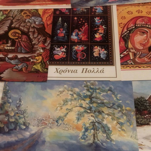 Christmas collectible cards new, pack of 9+6