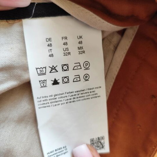 Men's brown pants size 48, like new