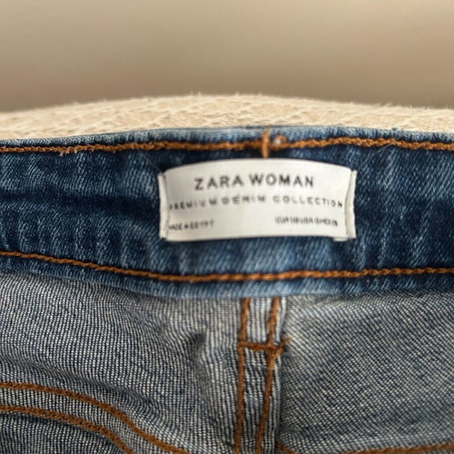 Zara jeans used, elastic skinny fit, size M 38 10