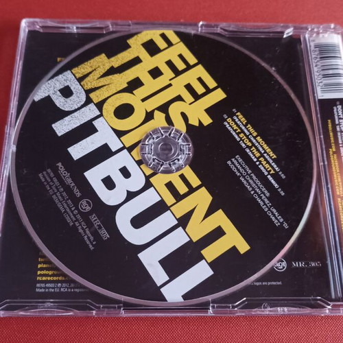 Feel This Moment CD single used, Pitbull feat. Christina Aguilera