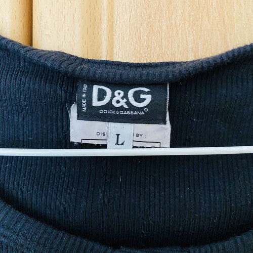Dolce & Gabbana black women's blouse with 3/4 sleeve used
