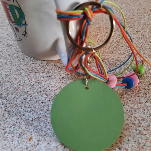 Gift mug for teacher with coaster and keychain, new
