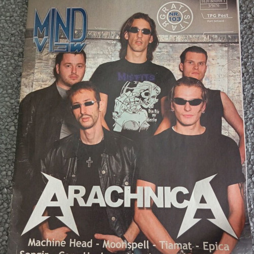 Mindview #103 magazine 2003 used with Arachnica, Tiamat, Epica