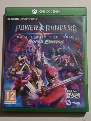 Power Rangers Battle for the Grid Xbox One Game like new Super Edition