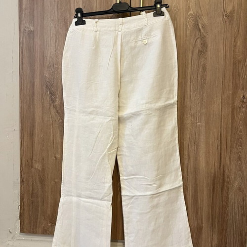 Linen pants white, like new, size M 38 10