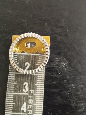 Silver-colored ring