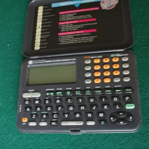 Oregon Scientific Hi-glo EX-1201L electronic organizer like new