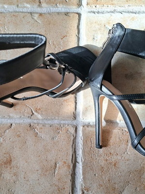 Public Desire sandals No. 36 like new, black