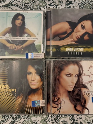 Eirini Merkouri CDs used, pop, set of 4