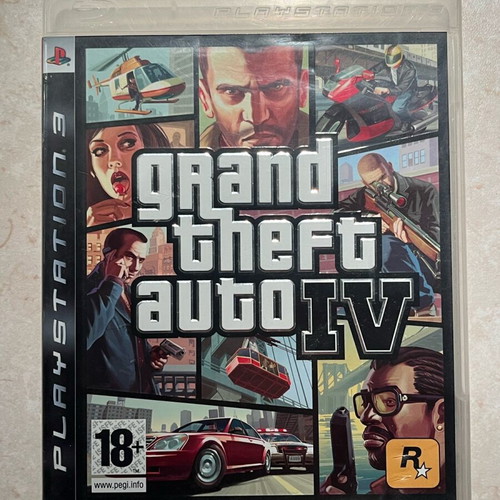 GTA IV PS3 used without manual