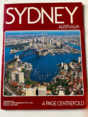 Retro Photographic Album Sydney Australia 1989 like new
