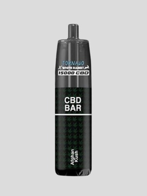The Puff Tornado 15000 CBD White Rabbit rechargeable vape Amnesia