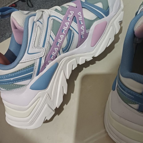 Fila Electrove 2 sport shoes, white orchid bouquet allure, size EU 40