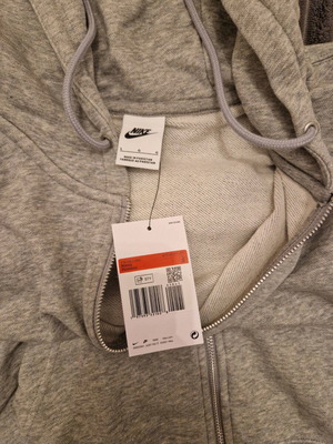 Ζακέτα Nike καινούργια, γκρι, μέγεθος L