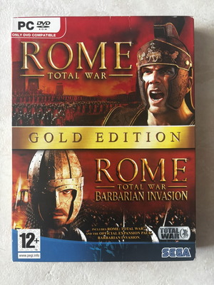 Rome: Total War Gold Edition παιχνίδι PC DVD-ROM με Barbarian Invasion