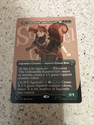 Magic the Gathering κάρτα The Unbeatable Squirrel Girl