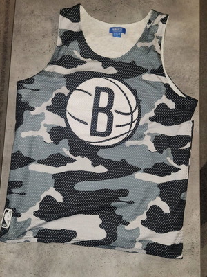 Brooklyn Nets NBA adidas sleeveless shirt like new