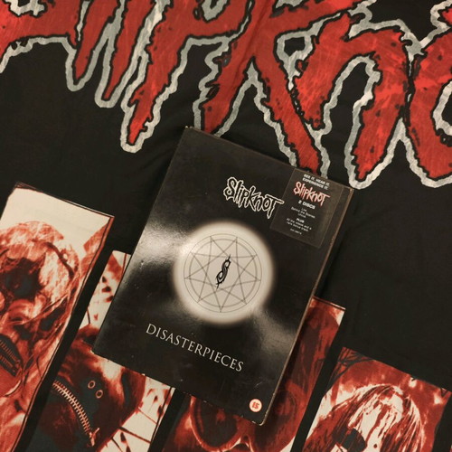 Slipknot Disasterpieces 2CD with banner set like new