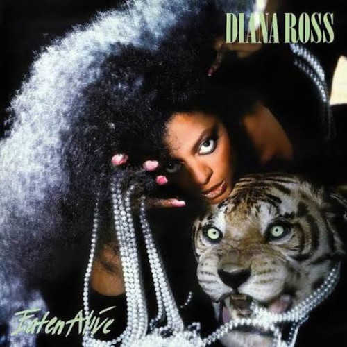Diana Ross Eaten Alive vinyl LP mint condition, 1985 Greek edition