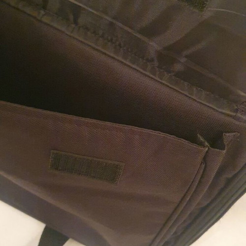 Laptop bag used, black, 32x42x8 cm
