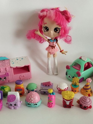 Shopkins φιγούρες μεταχειρισμένες, πακέτο 21 τεμαχίων