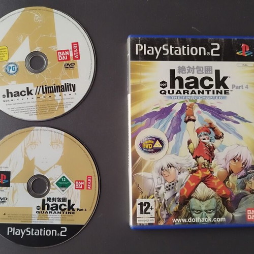 Sony PlayStation 2 Dot .Hack Quarantine Part 4 και Outbreak Part 3 μεταχειρισμένα