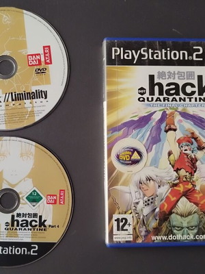 Sony PlayStation 2 Dot .Hack Quarantine Part 4 και Outbreak Part 3 μεταχειρισμένα