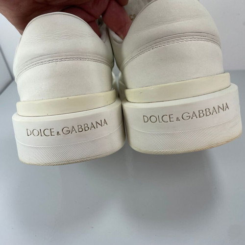 Dolce & Gabbana Roma low-top sneakers like new, size 42.5, white
