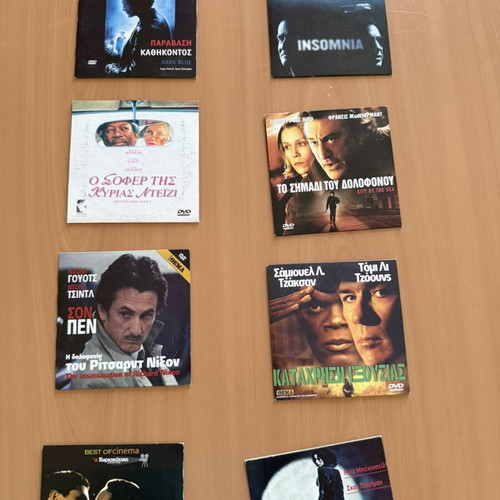 28 Hollywood DVD movies with Greek subtitles