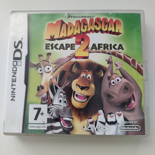 Madagascar Escape 2 Africa Nintendo DS game like new