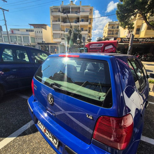 Volkswagen Polo 2001, blue, manual, petrol