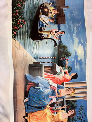 Collectible poster year 71, size 37x79