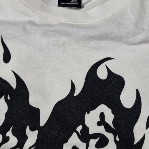 Bershka men's white t-shirt like new, size M