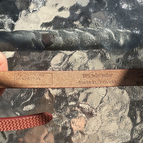 Benetton adjustable red belt, 110 cm