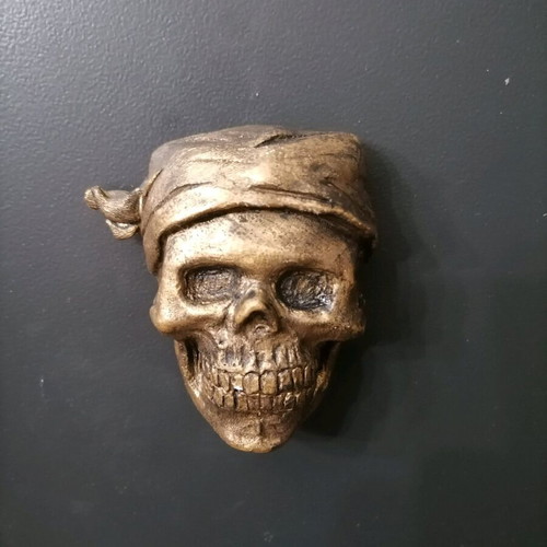 Handmade pirate magnets new, made of plaster and acrylics