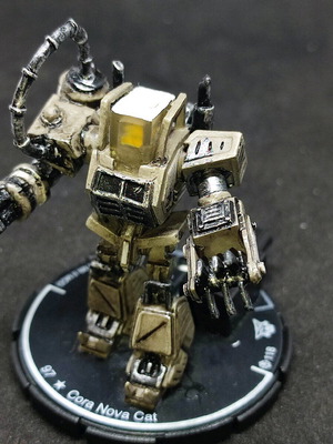 Mechwarrior Cora Nova Cat AgroMech Mk II MOD #118 like new