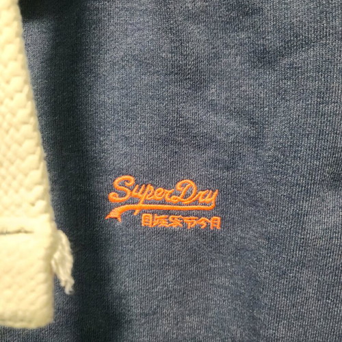 Superdry women's sweatshirt size L like new, blue