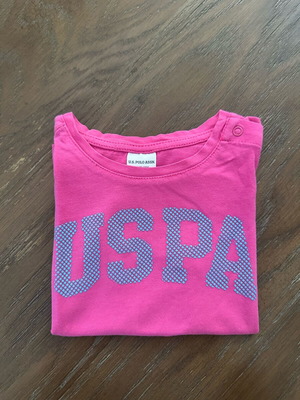 T-shirt U.S Polo pink, like new