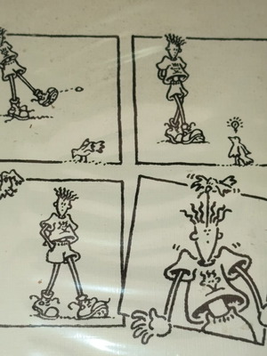 Καρτ ποσταλ Fido Dido vintage πακέτο 4 καινούργια από το 1985
