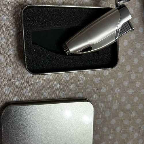Collectible lighter new metal with compass