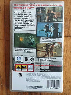 PSP Splinter Cell Essentials used