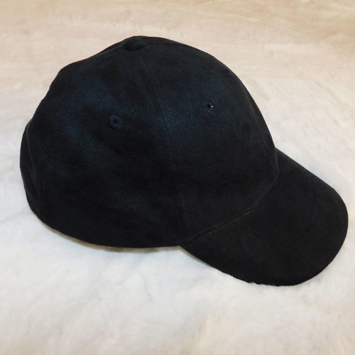 Jockey unisex suede hat used, black, one size