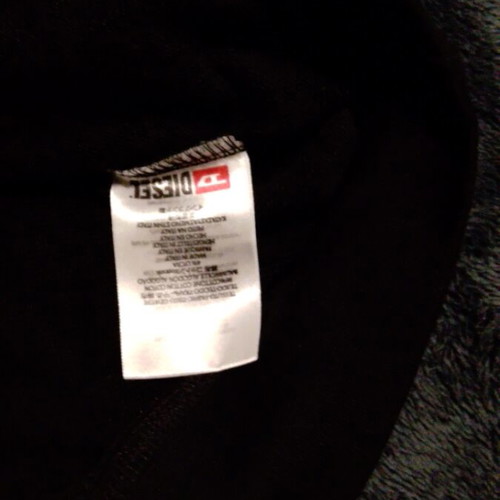 Diesel hoodie like new, size S, black and red